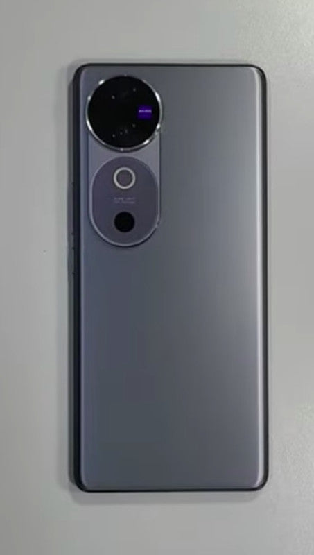 Back Panel With Camera Glass for Vivo V40 Black Back Panel With Camera Glass for Vivo V40 Black